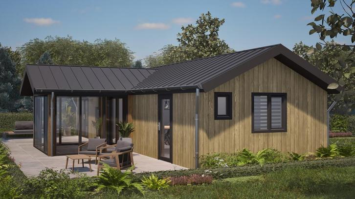 Mantelzorgwoning / recreatiechalet Nescio met serre, Caravans en Kamperen, Stacaravans, tot en met 4