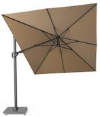 Challenger T2 zweefparasol 350x260 cm taupe, Ophalen of Verzenden, Nieuw