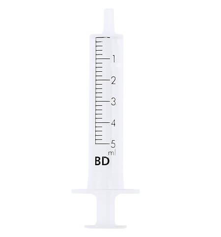 Spuit Discardit 5ml       10 stuks, Sport en Fitness, Gezondheidsproducten en Wellness, Nieuw, Ophalen of Verzenden