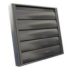 Overdrukrooster opbouw (BxH) 210 x 210mm - RAL7016 antraciet, Verzenden, Nieuw