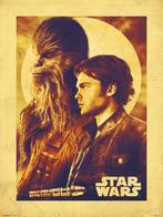 Kunstdruk Star Wars Solo Han and Chewie 30x40cm, Verzenden, Nieuw