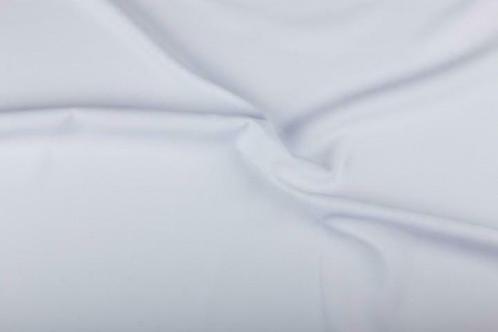 Aanbieding! Witte polyester stof op rol, Hobby en Vrije tijd, Stoffen en Lappen, 120 cm of meer, 200 cm of meer, Wit, Nieuw, Polyester