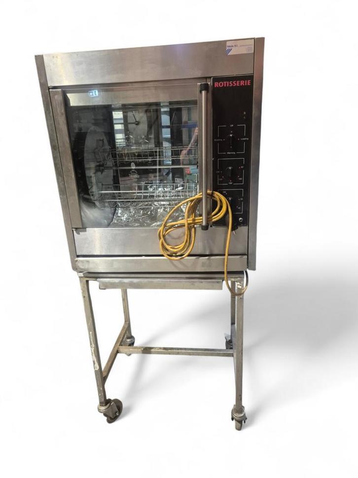 UBERT kippengrill met onderstel in veiling, Zakelijke goederen, Horeca | Keukenapparatuur, Gebruikt, Fornuis, Frituur en Grillen