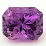 Zonder Minimumprijs Amethist - 44.12 ct - Antwerp Laboratory, Sieraden, Tassen en Uiterlijk, Edelstenen, Nieuw
