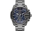 Diesel Mega Chief DZ4329 Herenhorloge 51 mm - Grijs, Sieraden, Tassen en Uiterlijk, Horloges | Heren, Verzenden, Nieuw