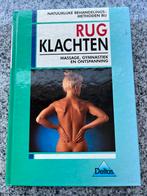 Rugklachten, Boeken, Gelezen, Verzenden, Heinrich Hess, Klaus Eder, Hans-Jurgen Montag e.a., Gezondheid en Conditie