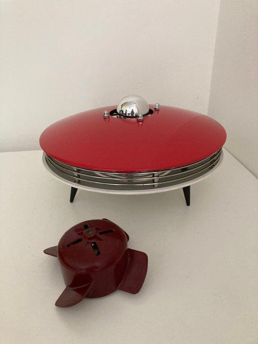 Itho - Lamp - Staal - UFO Lamp converted from a Kachel, Antiek en Kunst, Antiek | Wandborden en Tegels