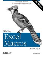 Writing Excel Macros with VBA 9780596003593, Boeken, Zo goed als nieuw