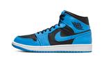 Air Jordan 1 Mid University Blue Black - maat 42 (Sneakers), Verzenden, Nieuw, Sneakers of Gympen