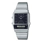 Casio Vintage AQ-800E-1AEF Unisex 32 mm - Zilverkleurig, Verzenden, Nieuw