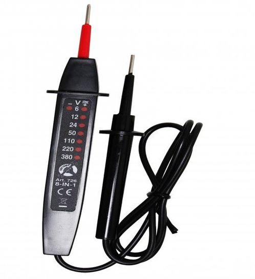 Bgs Technic Spanningszoeker, voltage tester 6-380 volt, Auto diversen, Autogereedschap, Verzenden
