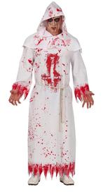 Monnik Halloween Kostuum Heren Bloederig L, Verzenden, Nieuw