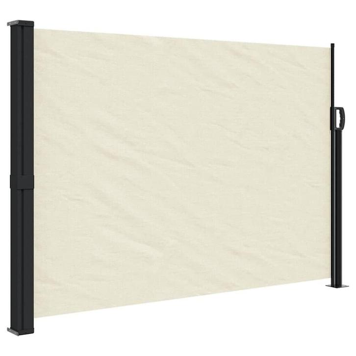 Zonnescherm 500cm creme | retourdeal 62% korting, Tuin en Terras, Zonneschermen, 450 cm of meer, Elektrisch, Nieuw, Overige typen