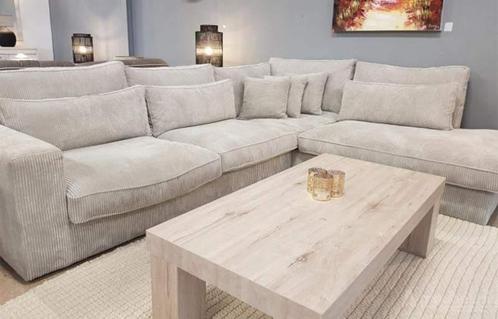 Hoekbank Terheijden - hoekbanken, Huis en Inrichting, Banken | Sofa's en Chaises Longues, Nieuw, Stof
