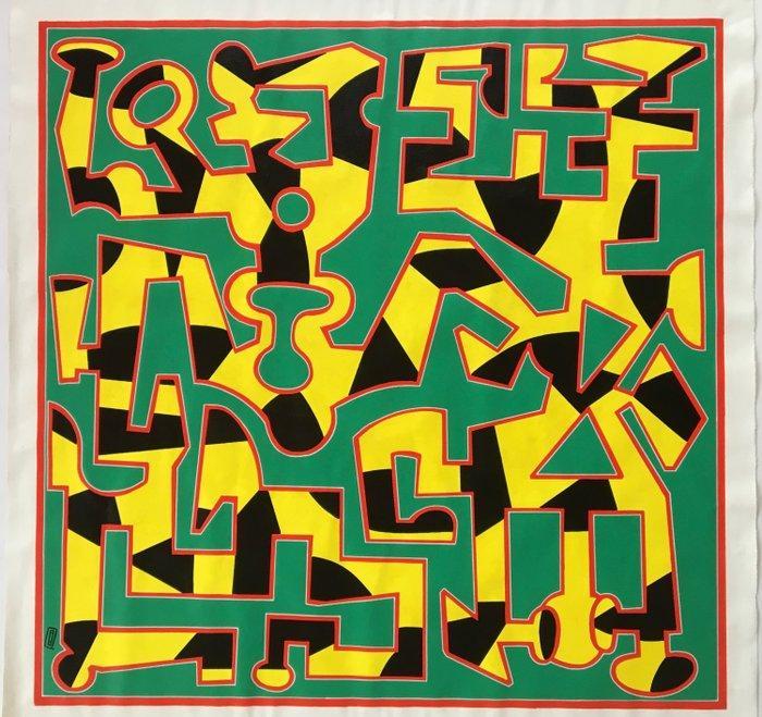 Frantisek Florian - Reflex Bahrain, Antiek en Kunst, Kunst | Schilderijen | Modern