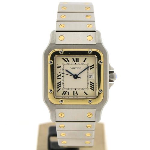 Cartier Santos 1172961, Sieraden, Tassen en Uiterlijk, Horloges | Dames, Polshorloge, Gebruikt, Verzenden