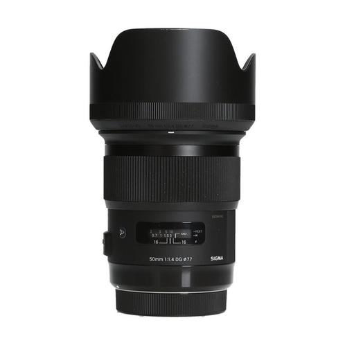 Sigma 50mm F1.4 DG HSM Art - Canon EF, Audio, Tv en Foto, Fotografie | Lenzen en Objectieven, Zo goed als nieuw, Ophalen of Verzenden