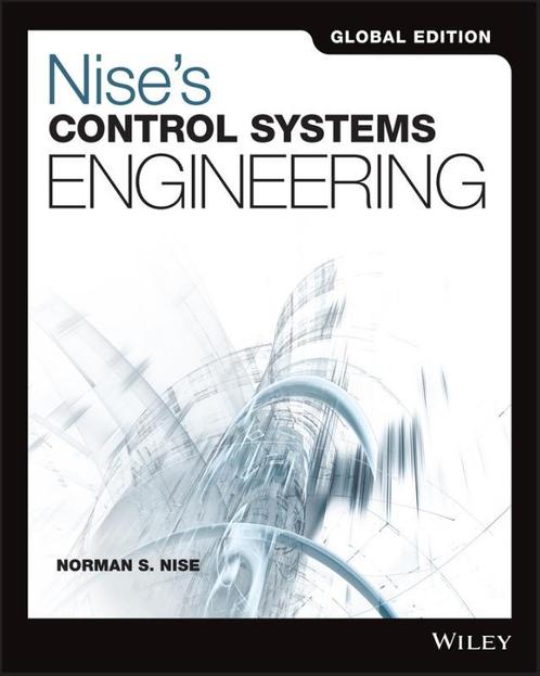 Nises Control Systems Engineering 9781119382973, Boeken, Schoolboeken, Zo goed als nieuw, Verzenden