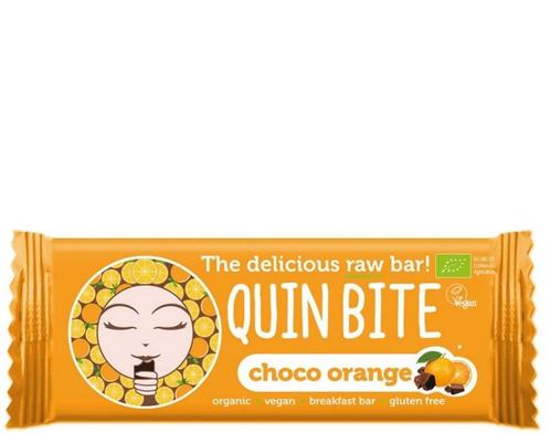 QuinBite Reep Choco Sinaasappel, Sport en Fitness, Gezondheidsproducten en Wellness, Nieuw