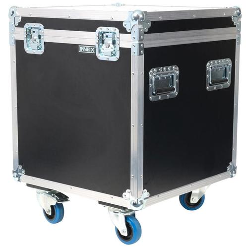 Innox FCAC100 universele flightcase op wielen 570x570x615 mm, Sieraden, Tassen en Uiterlijk, Koffers, Verzenden