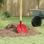 vidaXL Schep Hoofd Rood 32 x 24,5 cm Gepoedercoat staal, Verzenden, Nieuw