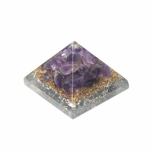 Orgonite Piramide Amethist (25 mm), Verzamelen, Mineralen en Fossielen, Verzenden