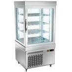 GGM Gastro | Panoramische vriesvitrine - 230 liter - 670mm -, Verzenden, Nieuw in verpakking, Overige typen