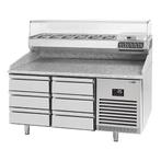 GGM Gastro | Pizza koelwerkbank Premium PLUS - 1490x700mm -, Verzenden, Nieuw in verpakking