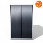 B-keuze - Roldeurkast - Ahrend - 195x120x45cm - Zilvergri..., Werkplek, Ophalen of Verzenden, Gebruikt, Kast