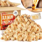 Aanmaakwokkels - Aanmaakkrullen - Aanmaakblokjes - 3kg - Gri, Verzenden, Zo goed als nieuw