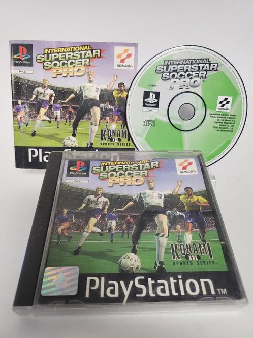 International Superstar Soccer Pro Playstation 1, Spelcomputers en Games, Games | Sony PlayStation 1, Ophalen of Verzenden