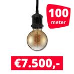 LED Railverlichting Horeca Craft Black 100 spots + 100M, Ophalen of Verzenden