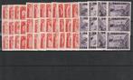Oostenrijk 1946/1956 - Postfrisse voorraad op 27 grote, Gestempeld