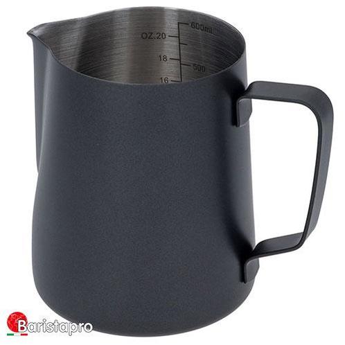 BaristaPro Melkopschuimkan Zwart 600ml (melkkan), Witgoed en Apparatuur, Koffiemachine-accessoires, Nieuw, Ophalen of Verzenden