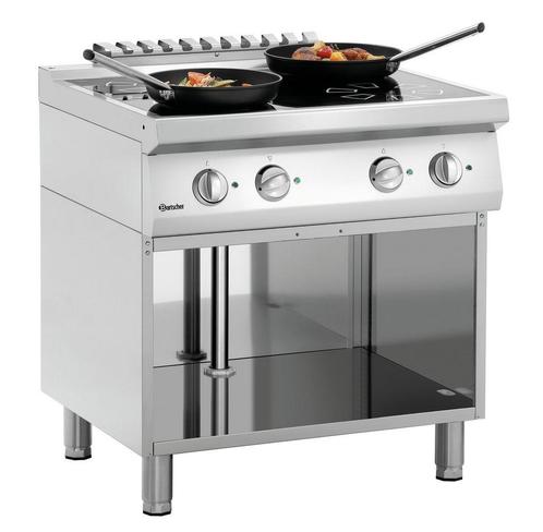 Bartscher Inductie Fornuis | FLOU-1 | 4 Kookplaten | 4x 5kW, Zakelijke goederen, Horeca | Keukenapparatuur, Nieuw in verpakking