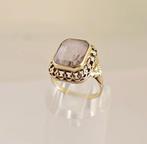 Zonder Minimumprijs - Ring - 8 karaat Geel goud - Spinel, Sieraden, Tassen en Uiterlijk, Ringen, Nieuw