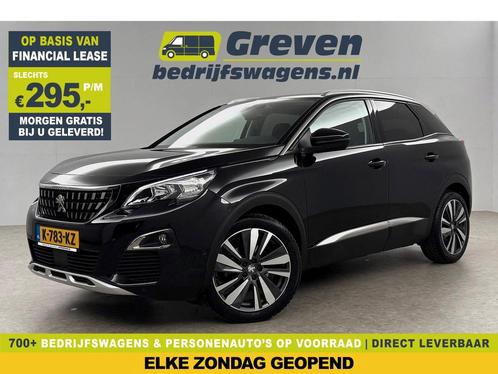 Peugeot 3008 1.2 PureTech 360Cam LED Trekhaak Virtual Clima, Auto's, Peugeot, Automaat, Benzine, Zwart, Verzenden