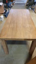 SUPERPRIJS! Gerecycled teakhouten eettafel van 200x95cm met, Huis en Inrichting, Ophalen, Nieuw, Industrieel