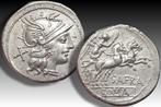 Romeinse Republiek. Spurius Afranius. Denarius Rome 150 B.C.