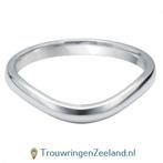 Aanschuifring in 9/18 karaat witgoud of platina 950 in U-..., Sieraden, Tassen en Uiterlijk, Ringen, Verzenden, Nieuw