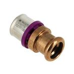 BONFIX Alu-pers rechte verloopkoppeling 26 x 22 mm M-press, Doe-het-zelf en Verbouw, Buizen en Afvoer, Ophalen of Verzenden, Nieuw