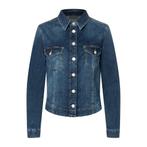 MAC • donkerblauw denim jasje • S, Kleding | Dames, Truien en Vesten, MAC, Nieuw, Maat 36 (S), Verzenden
