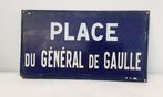 Place du générale de Gaulle - Emaille bord - Emaille, Antiek en Kunst