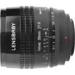 Lensbaby Velvet 56 Zwart Canon - | Outlet model, Verzenden, Gebruikt, Overige Merken