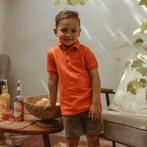 Polo shirt Elton | Pique (flame), Kinderen en Baby's, Kinderkleding | Maat 134, Nieuw, Jongen, Shirt of Longsleeve, Verzenden