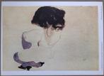 Egon Schiele (1890-1918), after - Akt mit violetten