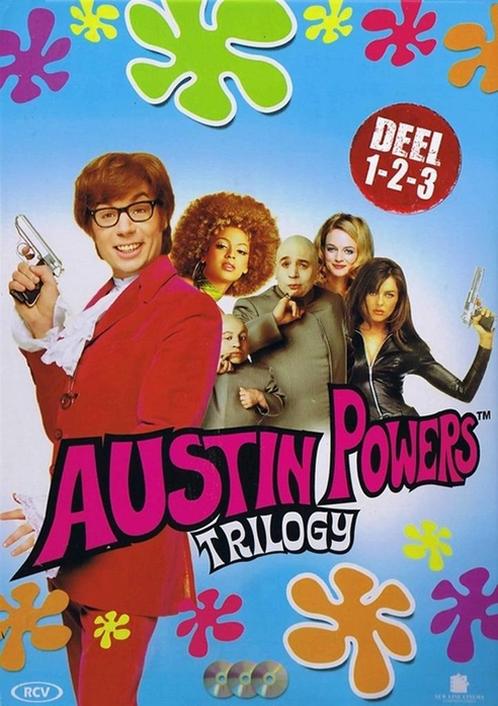 dvd film box - Austin Powers Trilogy - Austin Powers Trilogy, Cd's en Dvd's, Dvd's | Overige Dvd's, Zo goed als nieuw, Verzenden