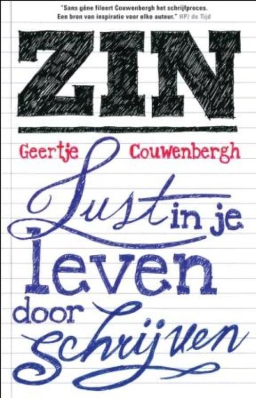Zin 9789020205169 Geertje Couwenbergh, Boeken, Psychologie, Zo goed als nieuw, Verzenden