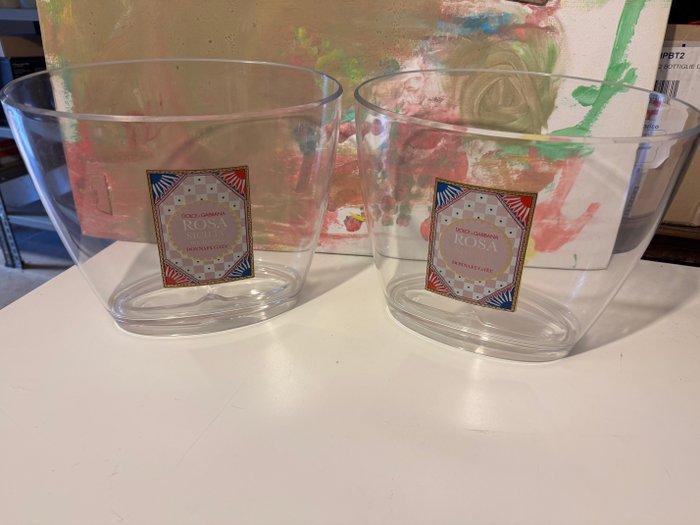 Dolce & Gabbana - Ijsemmer (2) - Plexiglass, Antiek en Kunst, Curiosa en Brocante