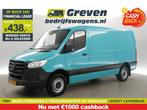 Mercedes-Benz Sprinter 319 3.0 CDI L2H1 V6 191PK Carplay Cam, Auto's, Bestelauto's, Blauw, Mercedes-Benz, Diesel, Nieuw